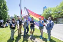 Niagara College celebrates Pride Month with flag raising, learning opportunities