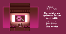 THE WORLD PREMIERE OF NORM FOSTER'S THOSE MOVIES IS ONLY TWO WEEKS AWAY!