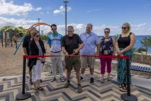 The Town of Grimsby unveils the new Casablanca Waterfront Park