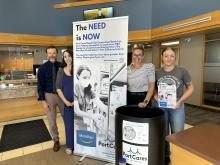 The NEED is NOW     Meridian Port Colborne branch steps up to help Port Cares help local residents in need especially during the summer months