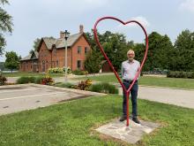 Niagara Pumphouse Arts Centre Unveils 'Three of Hearts' Sculpture by Renowned Artist Ronald Boaks