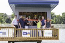 2024 World Rowing Championships unveil new Aligner Hut built by Niagara College trades students in partnership with the Niagara Home Builders Association