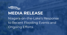 Niagara-on-the-Lake’s Response to Recent Flooding Events and Ongoing Efforts