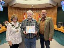 Town Crier recognized by Lincoln Council for winning provincial competition