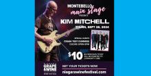 Niagara Grape & Wine Festival Adds Even More Concerts and Fall Fun  Kim Mitchell, Crash Test Dummies and the Return of Event In The Tent Added To 13 Days of September Programming