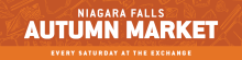 Autumn Market series kicks off tomorrow, Saturday, November 2, at the Niagara Falls Exchange 