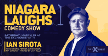 The Exchange once again hosts Niagara Laughs, a premier comedy series showcasing Canada's top talent