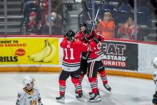 NIAGARA ICEDOGS DONATE OVER $2800 TO NIAGARA CHILDREN'S CENTRE