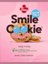 Tim Hortons Smile Cookie Week