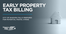Early tax billing & pre-authorized payment updates due to potential postal strike