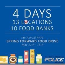 NRPS Launches 5th Annual Spring Forward Food Drive