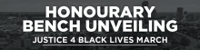 Honourary bench unveiling to mark 5th anniversary of Justice 4 Black Lives March