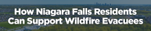 How Niagara Falls residents can support wildfire evacuees