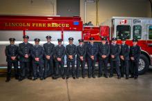 Town holds Graduation Ceremony for Niagara West Fire and Emergency Services Recruits