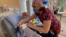Nurse working at MAHC