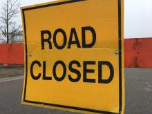 road closed