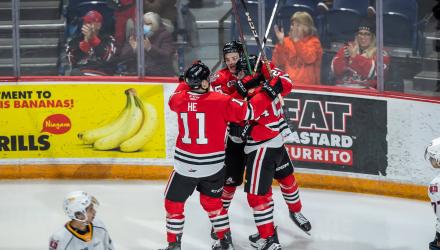 NIAGARA ICEDOGS DONATE OVER $2800 TO NIAGARA CHILDREN'S CENTRE