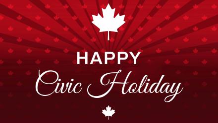 Town of Lincoln Civic Holiday Weekend 2025 Holiday Hours and Activities