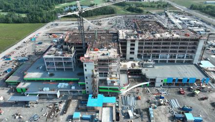 South Niagara Hospital Project Celebrates Two Years of Construction